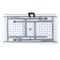 Outdoor Folding Table Party Ice Cooler With Bucket Portable Table White Removable Skirt For Outdoor 4