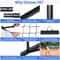 Portable Pickleball Net Set Regulation Size Metal Frame Carrying Bag Easy Assembly For Outdoor Fun 9