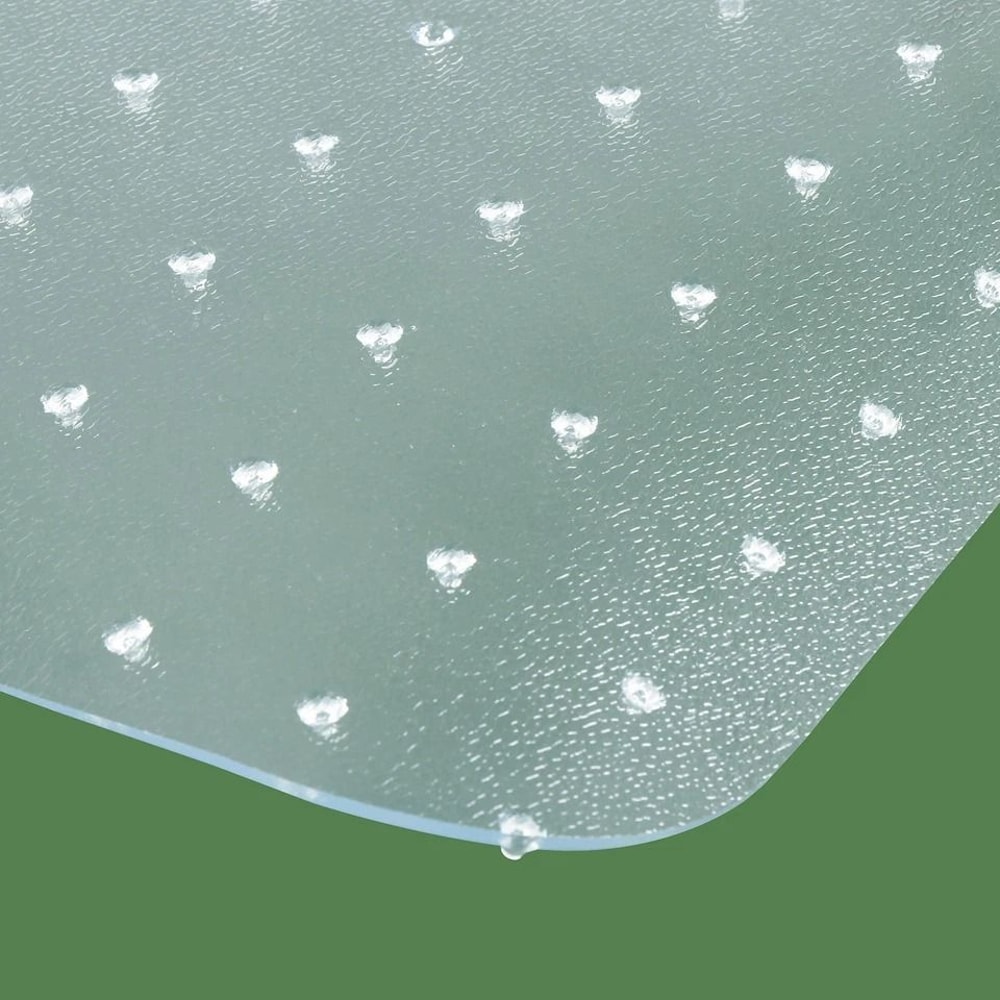 Desk Chair Mat For Carpet Office Chair Mat With Extended Lip Clear PVC Floor Protector Durable And 4