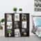 Wooden Bookshelf Display Cube Storage Organizer Removable Back Panel Brown 5