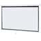 HD Manual Pull Down Projection Screen Portable Projector Screen Movie Screen Aspect Ratio White 3