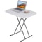 Height Adjustable Folding Table Compact For Camping Picnics Barbecues And Indoor Use 0