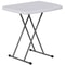 Height Adjustable Folding Table Compact For Camping Picnics Barbecues And Indoor Use 1