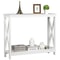 XDesign Console Table For Living Room Tier Bookshelf Entryway Sofa Side Table Large Storage 0