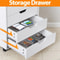 Storage Tower Organizer Unit White Drawers Dresser For Bedroom Closet Entryway And Home Office 4