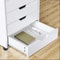 Storage Tower Organizer Unit White Drawers Dresser For Bedroom Closet Entryway And Home Office 6