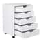Storage Tower Organizer Unit White Drawers Dresser For Bedroom Closet Entryway And Home Office 0
