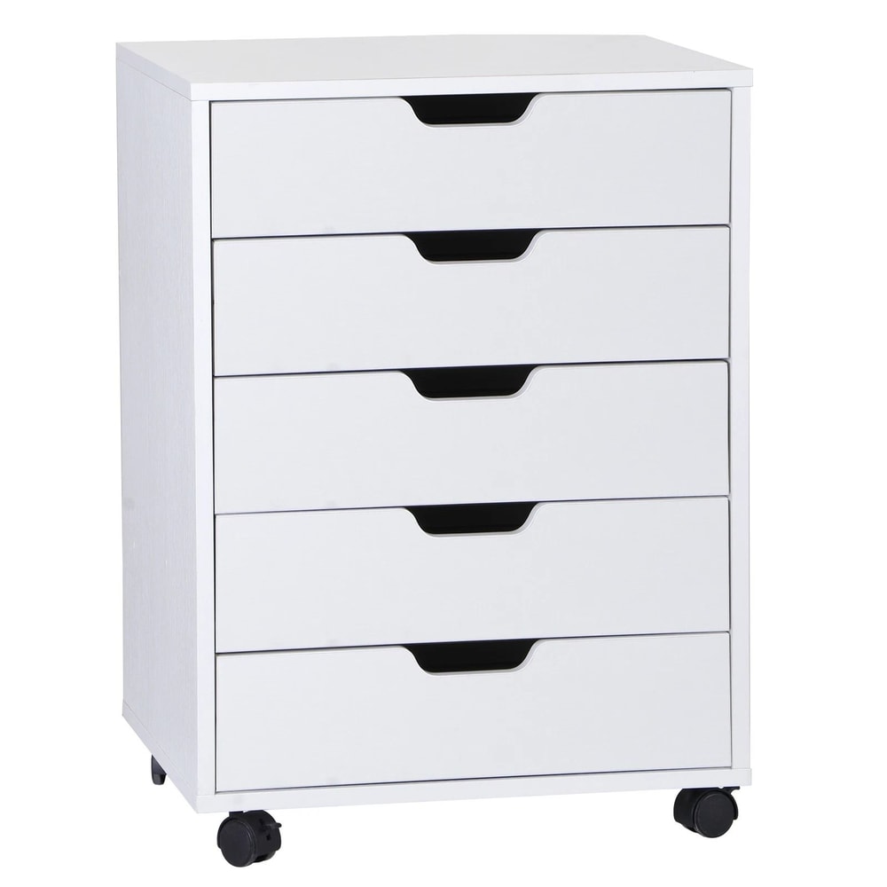 Storage Tower Organizer Unit White Drawers Dresser For Bedroom Closet Entryway And Home Office 1
