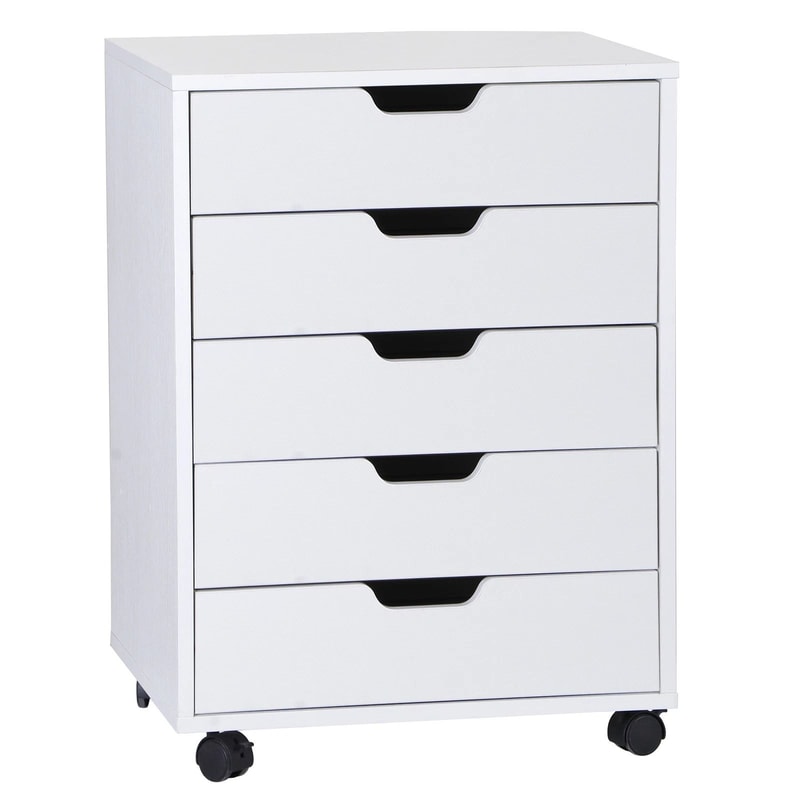 Storage Tower Organizer Unit White Drawers Dresser For Bedroom Closet Entryway And Home Office 1