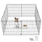 Exercise Puppy Pen Pet Dog Playpen Dog Fence For Small Animals DIY Expandable Panels Safe Durable 9