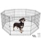 Exercise Puppy Pen Pet Dog Playpen Dog Fence For Small Animals DIY Expandable Panels Safe Durable 6
