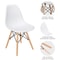 Lounge Chair With Solid Wood Leg Modern Dining Chairs Set Of Plastic DSW Shell Ergonomic Seat Easy 1