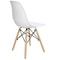 Lounge Chair With Solid Wood Leg Modern Dining Chairs Set Of Plastic DSW Shell Ergonomic Seat Easy 6