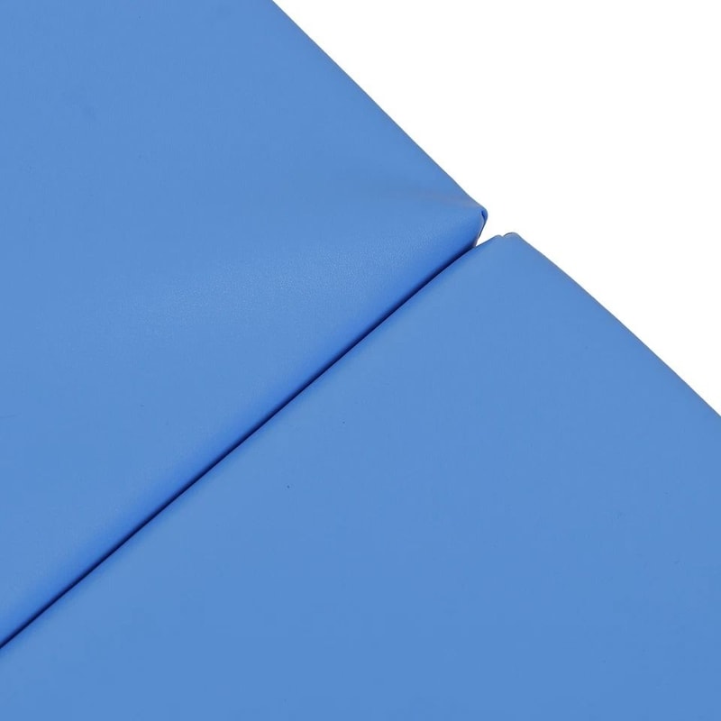 Blue Gymnastics Mat Thick TriFold Exercise Mat Tumbling Yoga Mat Folding HighDensity Foam 5