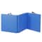Blue Gymnastics Mat Thick TriFold Exercise Mat Tumbling Yoga Mat Folding HighDensity Foam 0
