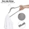 Premium Velvet Hangers NonSlip Clothes Hangers With Swivel Hook Grey Velvet Hangers For Closet Stor 5