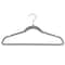 Premium Velvet Hangers NonSlip Clothes Hangers With Swivel Hook Grey Velvet Hangers For Closet Stor 9