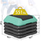 High Step Aerobic Platform Stepper Adjustable With Risers Perfect For Home Use GreenGray 11