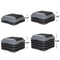 High Step Aerobic Platform Stepper Adjustable With Risers Perfect For Home Use GreenGray 4