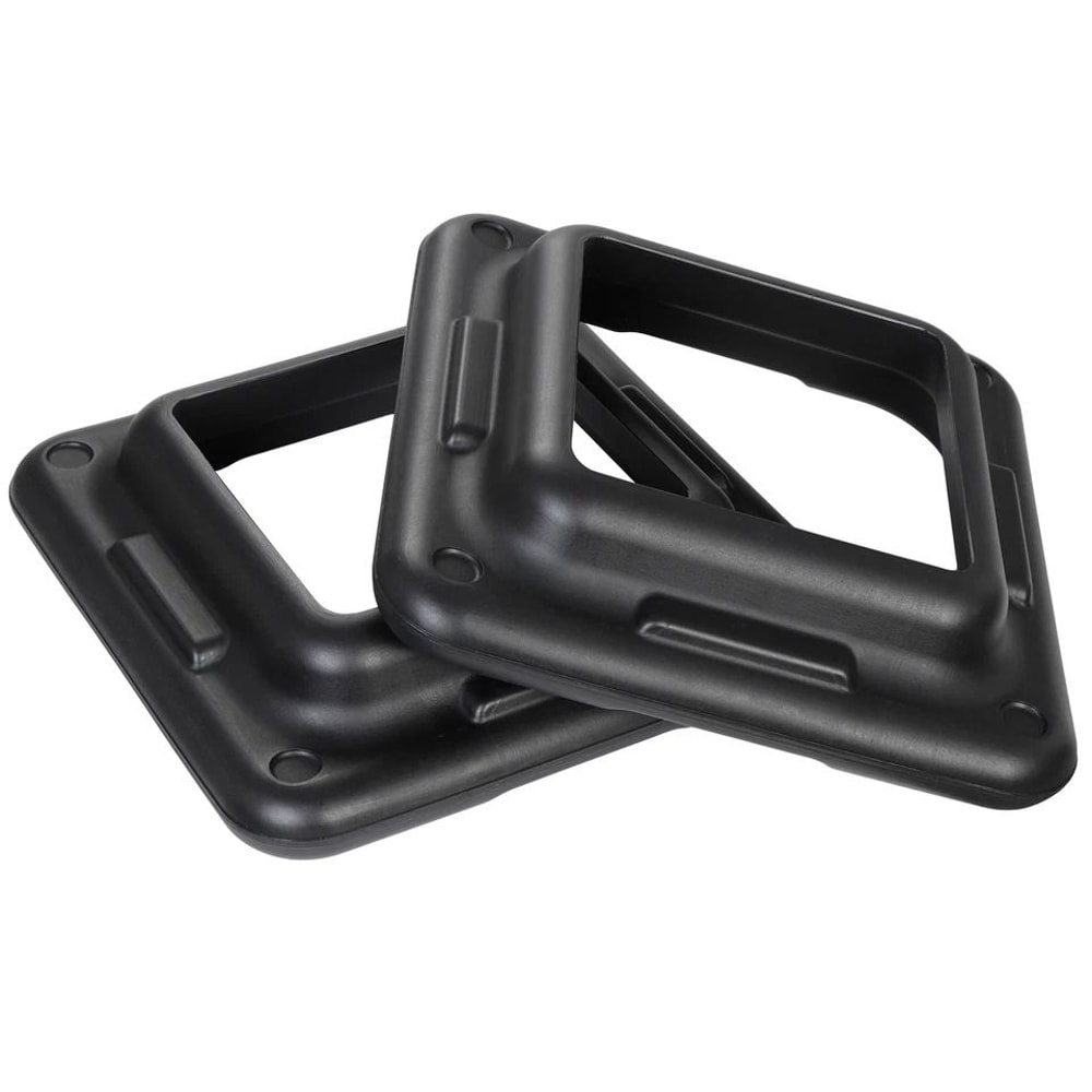 High Step Aerobic Platform Stepper Adjustable With Risers Perfect For Home Use GreenGray 6