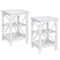 XDesign End Table Set Side Tables With Storage Shelf Compact Sofa Table For Bedroom Living Room Off 3
