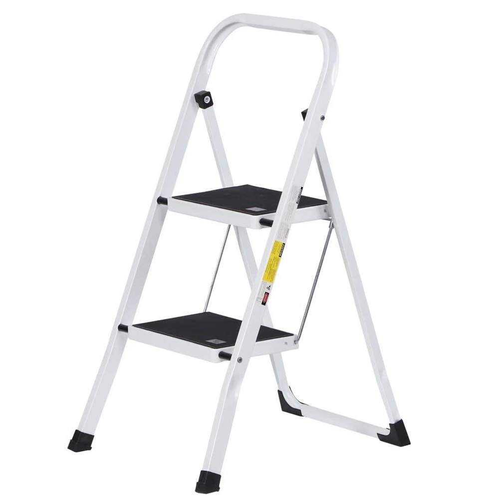 Compact Folding Ladder NonSlip Pedal Handgrip For Easy Carrying And Storage 8