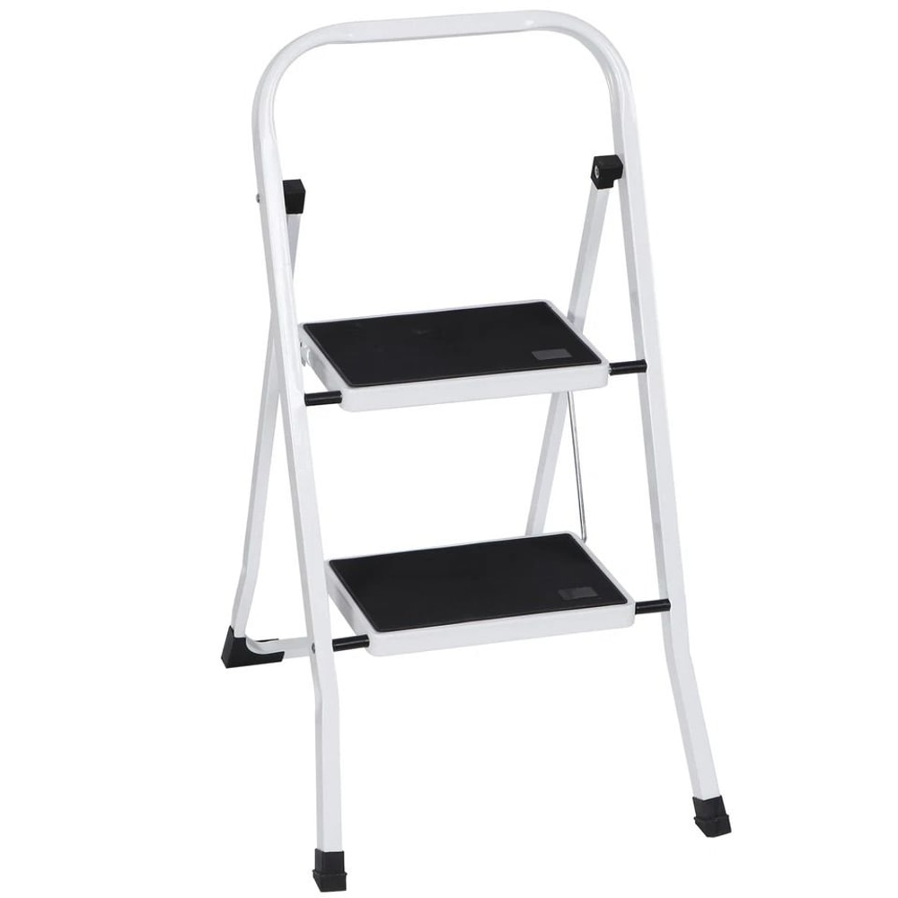 Compact Folding Ladder NonSlip Pedal Handgrip For Easy Carrying And Storage 9
