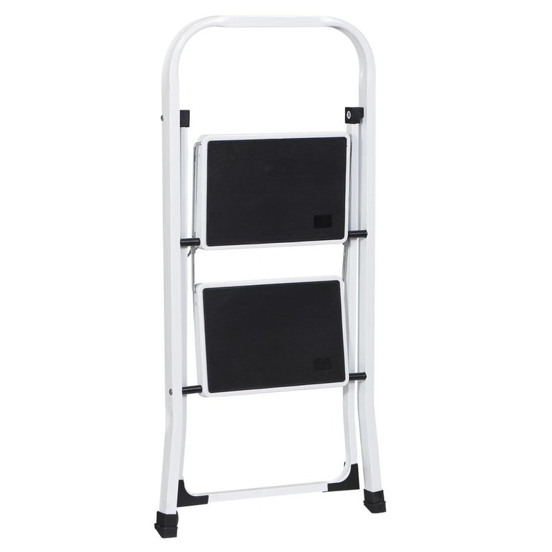 Compact Folding Ladder NonSlip Pedal Handgrip For Easy Carrying And Storage 5