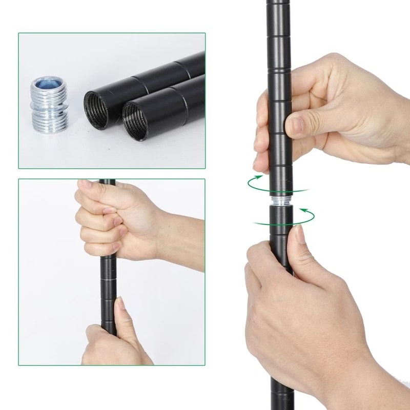 Heavy Duty Steel Shelving Unit Adjustable Shelf Organizer Wire Rack Storage For Garage Kitchen Offi 9