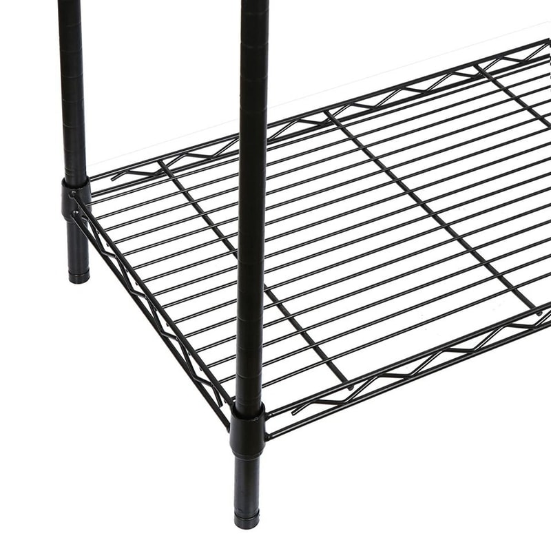 Heavy Duty Steel Shelving Unit Adjustable Shelf Organizer Wire Rack Storage For Garage Kitchen Offi 3