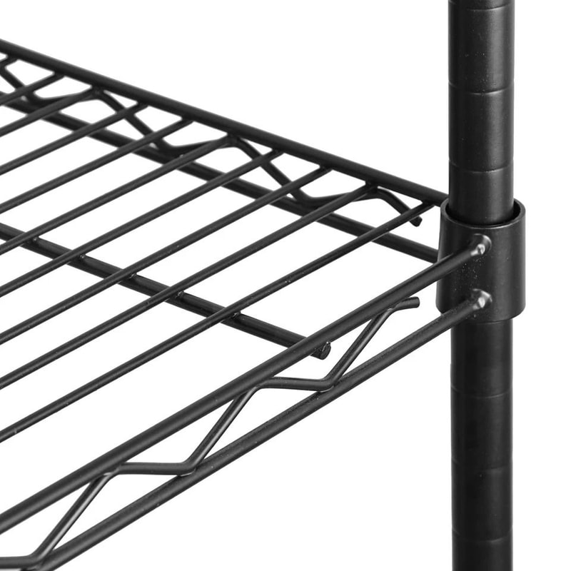 Heavy Duty Steel Shelving Unit Adjustable Shelf Organizer Wire Rack Storage For Garage Kitchen Offi 6