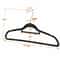 Premium NonSlip Velvet Hangers Set For Suits Shirts Pants With Tie Bar For Scarves Belts 1