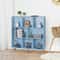 Tiered Open Shelf Bookcase Cubes Storage Shelf Ideal For Home Organizer And Display Modern And Func 2