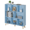 Tiered Open Shelf Bookcase Cubes Storage Shelf Ideal For Home Organizer And Display Modern And Func 8