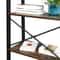 Vintage Ladder Shelf Tier Rustic Storage Stand Leaning Bookcase For Books Plants Bathroom Storage 8