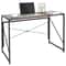 Industrial Modern Foldable Computer Desk Modern Simple Writing Desk For Home Office Compact Study T 3