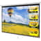 White Portable Projector Screen HD Home Theater Movie Viewing Easy Wall Or Ceiling Mount 1