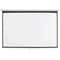 White Portable Projector Screen HD Home Theater Movie Viewing Easy Wall Or Ceiling Mount 7