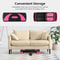 Adjustable Exercise Stepper Fitness Aerobic Step With Pink Risers AntiSlip Platform For Cardio And