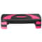 Adjustable Exercise Stepper Fitness Aerobic Step With Pink Risers AntiSlip Platform For Cardio And