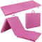 Thick Pink Folding Mat Gymnastics Panel For Gym Workout Foam Fitness Exercise Mat Portable Durable 0