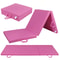 Thick Pink Folding Mat Gymnastics Panel For Gym Workout Foam Fitness Exercise Mat Portable Durable 6