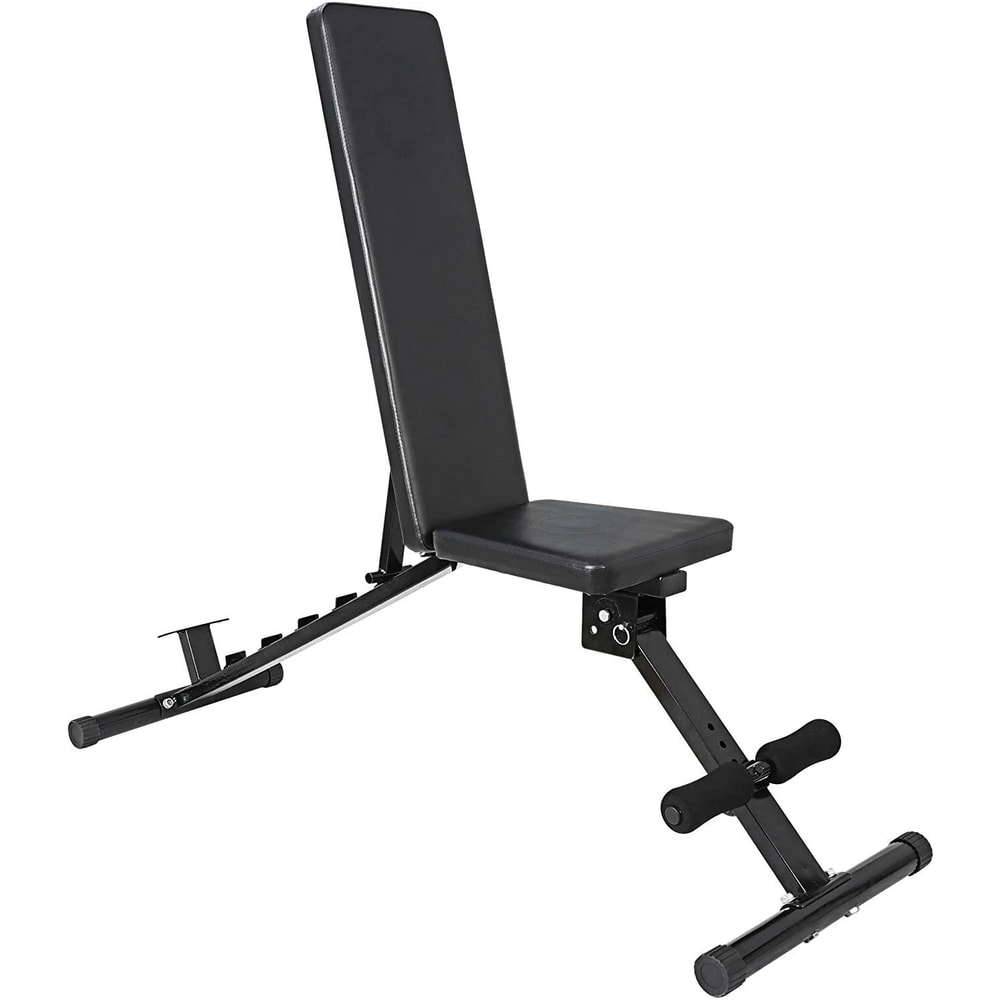 Heavy Duty Adjustable Weight Lifting Bench Six Position Utility Training Bench Foldable Exercise Be