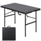 Lightweight Plastic Folding Table For Picnic Camping Wedding Outdoor Parties Easy To Carry And Stor 0