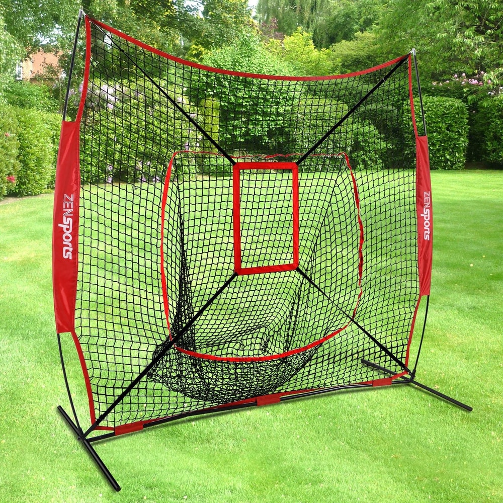 Baseball Softball Practice Net Portable Strike Zone Target Ideal For Solo Or Team Training 0