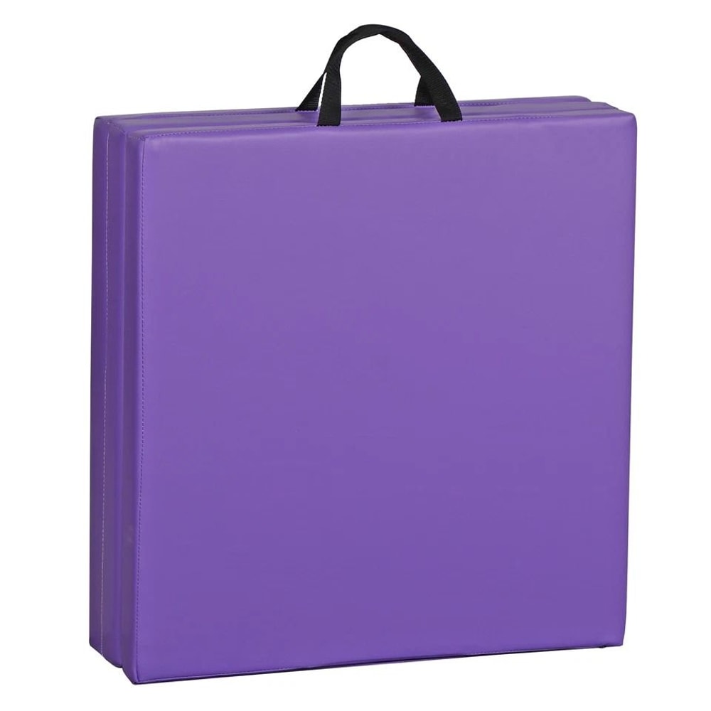 Thick Foam Fitness Exercise Gymnastics Panel Heavy Duty Folding Mat Perfect For Yoga Pilates And Gy 1