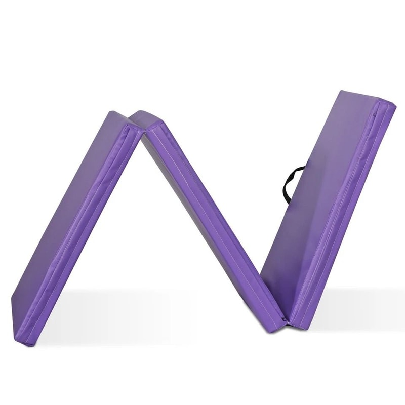 Thick Foam Fitness Exercise Gymnastics Panel Heavy Duty Folding Mat Perfect For Yoga Pilates And Gy 8