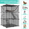 Spacious Cat Cage Enclosure DIY Playpen With Metal Wire Design Detachable Versatile Pet Crate For 2