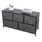 Sturdy Steel Frame Wide Dresser Storage Tower Foldable Cloth Storage Cubes Drawer Storage Solution 1