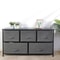 Sturdy Steel Frame Wide Dresser Storage Tower Foldable Cloth Storage Cubes Drawer Storage Solution 3